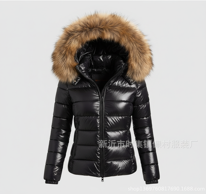 Matilda | Women's Quilted Jacket with Luxurious Faux Fur Collar for Winter