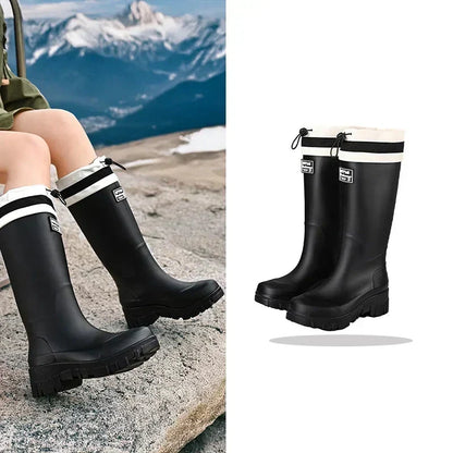 Beatrice | Women's Retro Waterproof Rain Boots with Non-Slip Sole