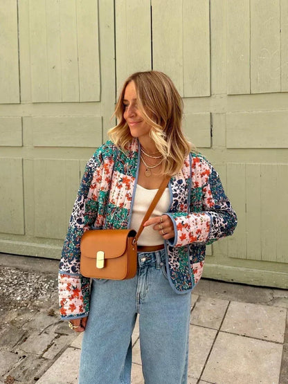 Georgia | Women's Reversible Patchwork Jacket