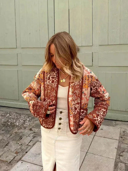 Georgia | Women's Reversible Patchwork Jacket