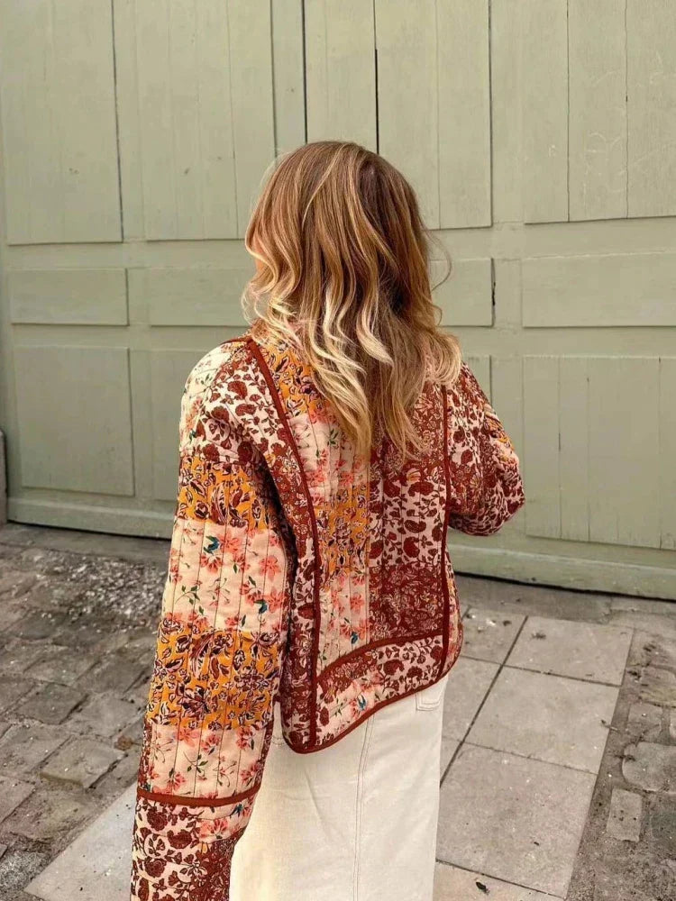 Georgia | Women's Reversible Patchwork Jacket