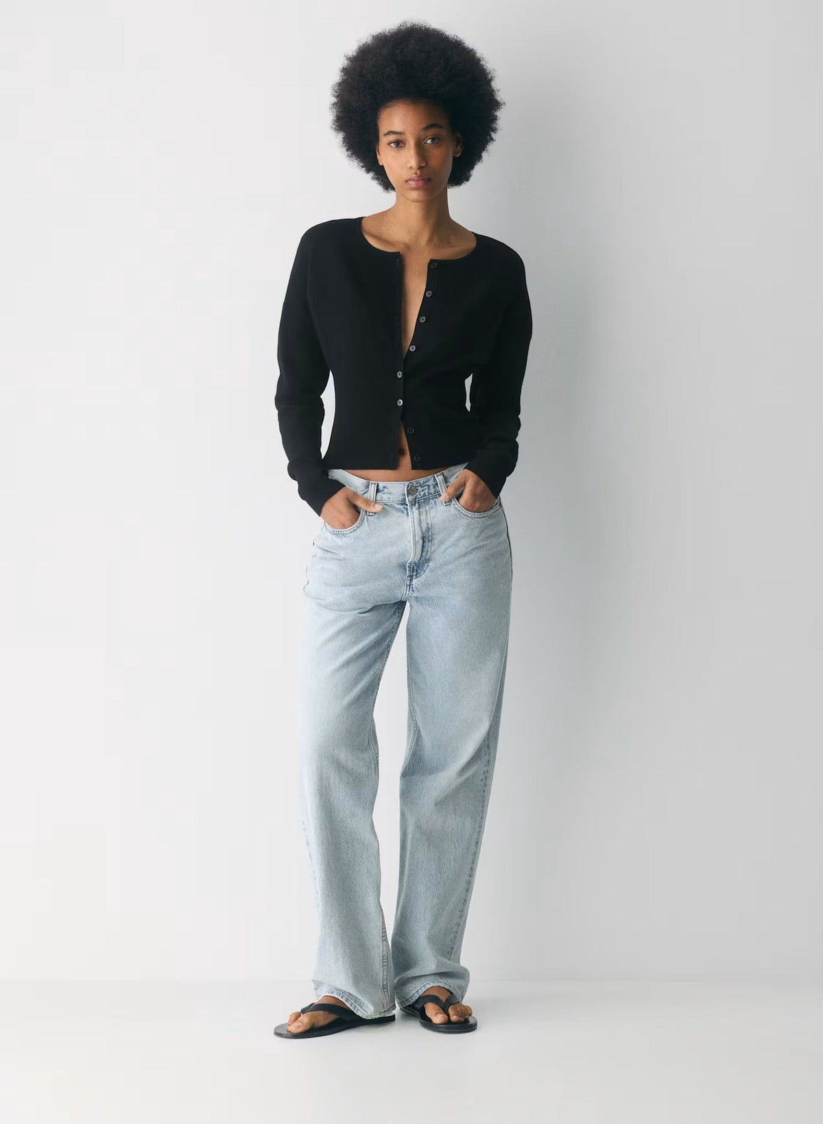 Elsie | Women's Ribbed Knit Cropped Cardigan for Winter