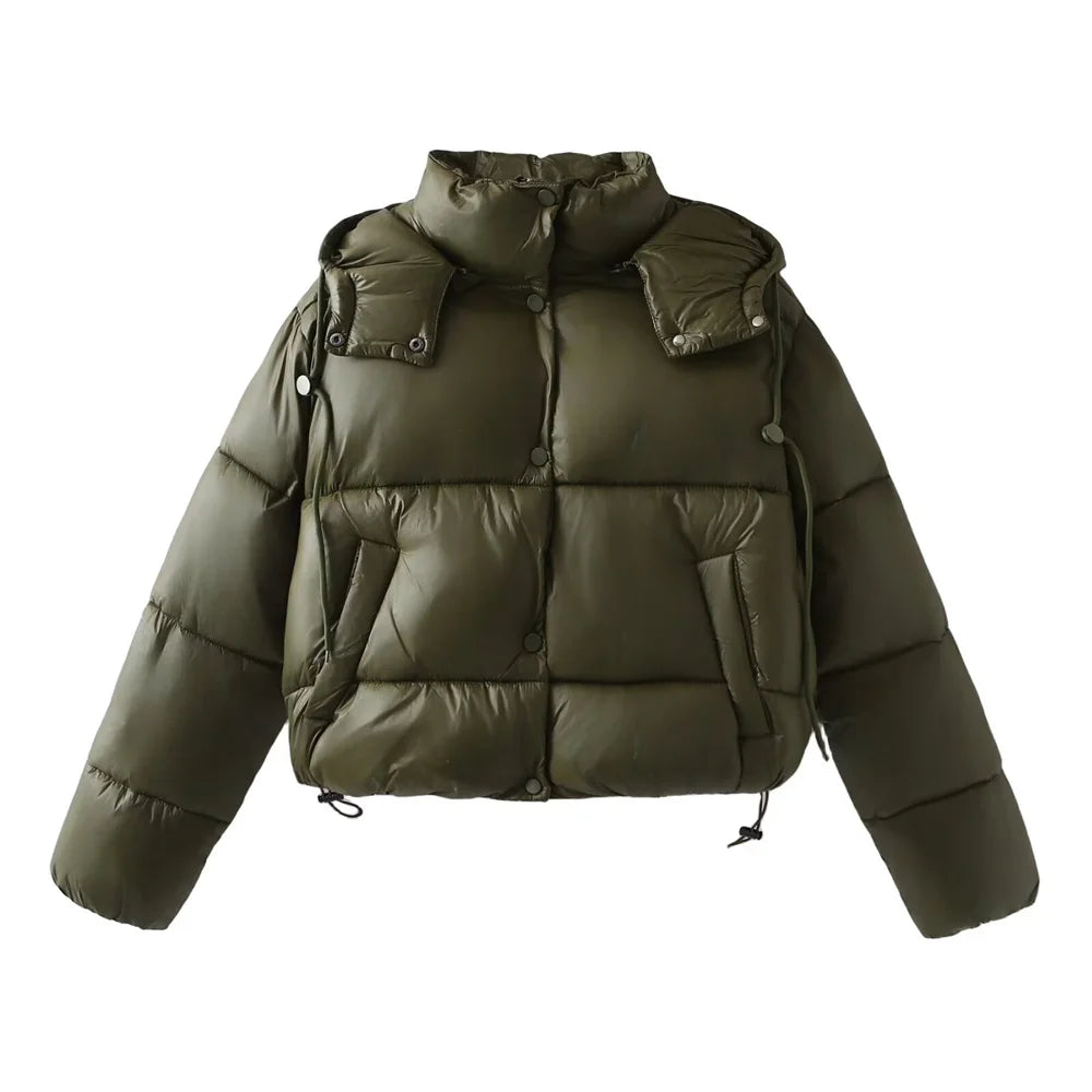Lucy | Women's Stylish Seasonal Hooded Puffer Jacket for Winter