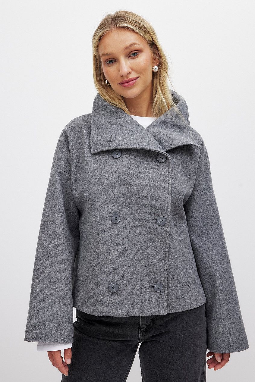 Jasmine | Women's Wool Short Jacket for Winter