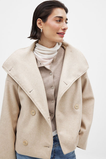 Jasmine | Women's Wool Short Jacket for Winter