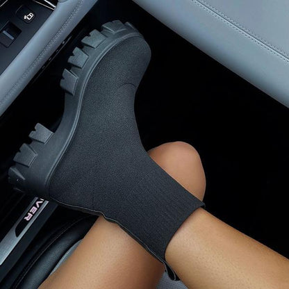 Poppy | Women's Stylish Sock Ankle Boots