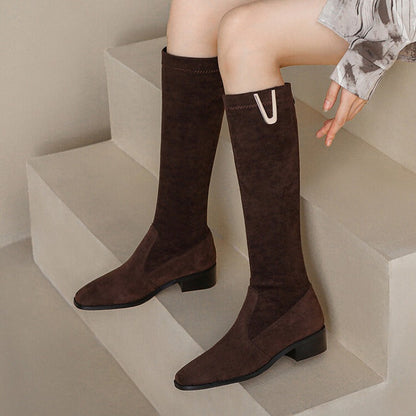 Chloe | Women's Soft-Fit Knee-High Boots