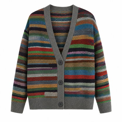 Maisie | Women's Stylish Striped Cardigan for Winter