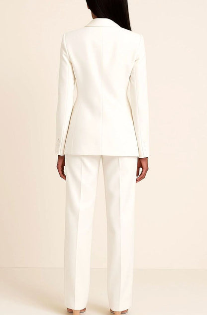 Fiona | Women's Tailored Single-Button Blazer and Pant Suit Set
