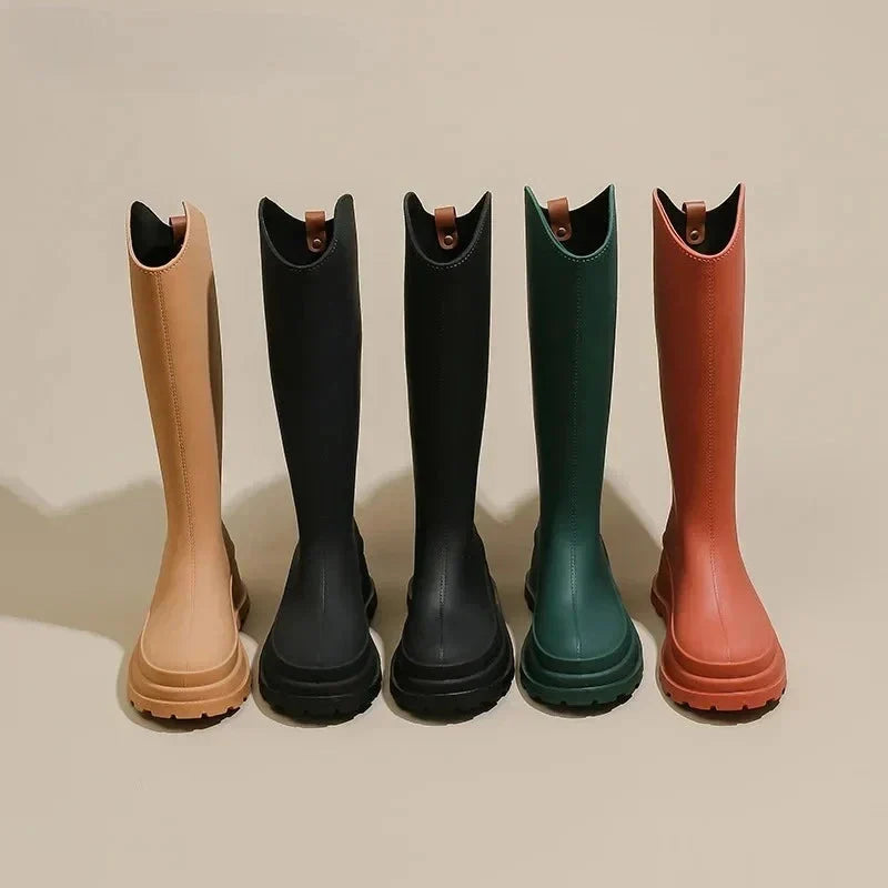 Una | Women's Tall Platform Rain Boots