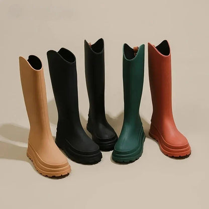Una | Women's Tall Platform Rain Boots