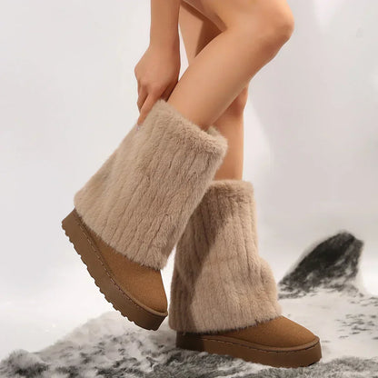 Sienna | Women's Tall Platform Shaft Boots
