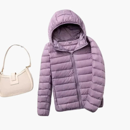 Willow | Women's Ultralight Hooded Down Jacket for Winter