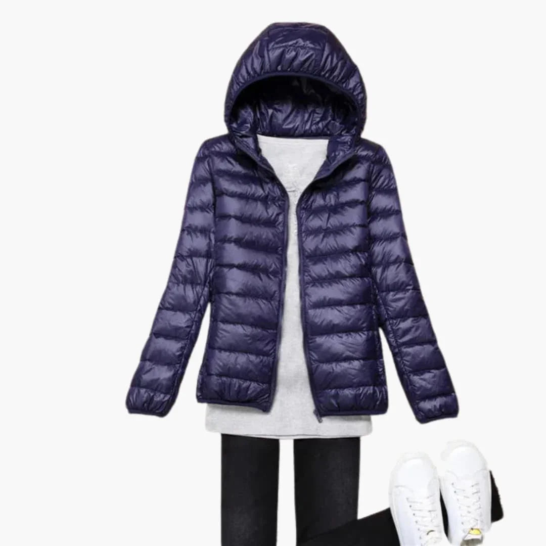 Willow | Women's Ultralight Hooded Down Jacket for Winter