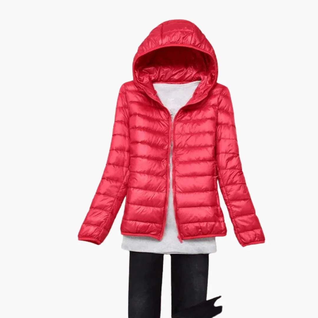 Willow | Women's Ultralight Hooded Down Jacket for Winter