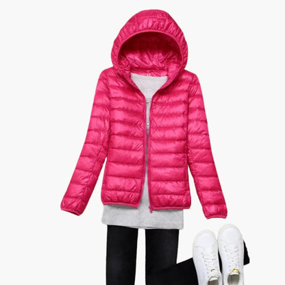 Willow | Women's Ultralight Hooded Down Jacket for Winter