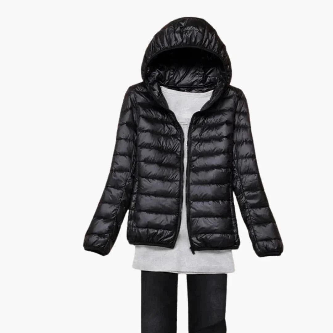 Willow | Women's Ultralight Hooded Down Jacket for Winter
