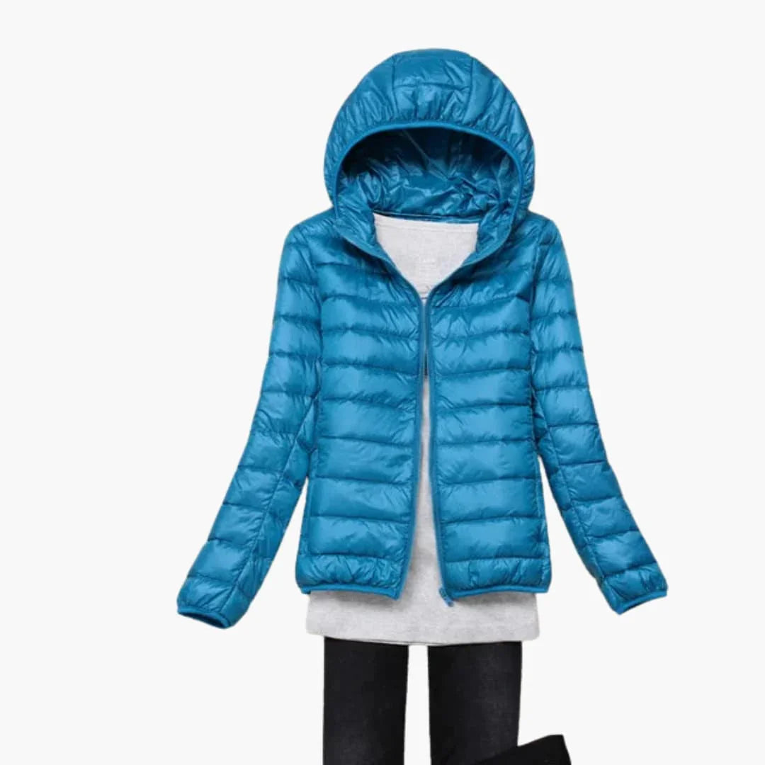 Willow | Women's Ultralight Hooded Down Jacket for Winter