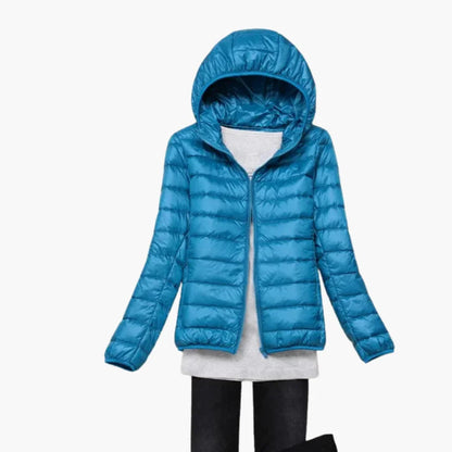 Willow | Women's Ultralight Hooded Down Jacket for Winter