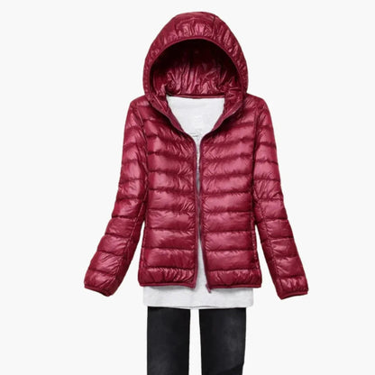 Willow | Women's Ultralight Hooded Down Jacket for Winter