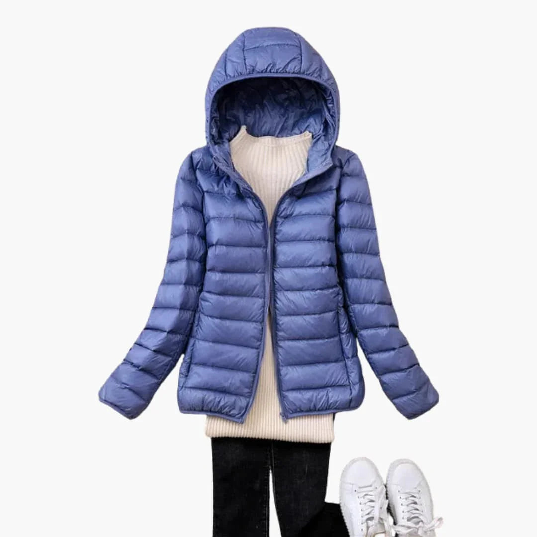 Willow | Women's Ultralight Hooded Down Jacket for Winter