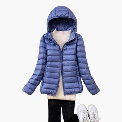 Willow | Women's Ultralight Hooded Down Jacket for Winter