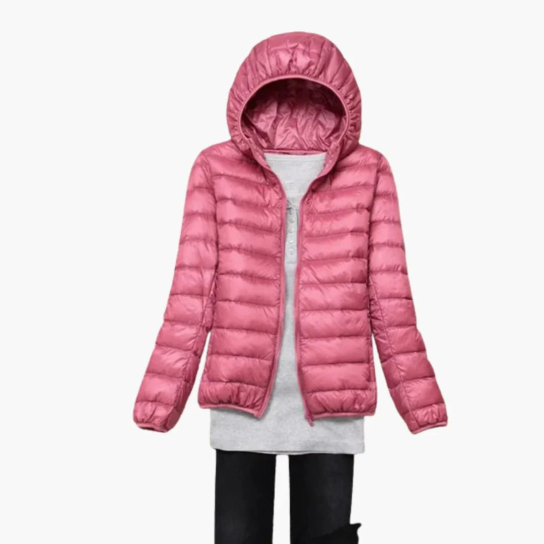 Willow | Women's Ultralight Hooded Down Jacket for Winter