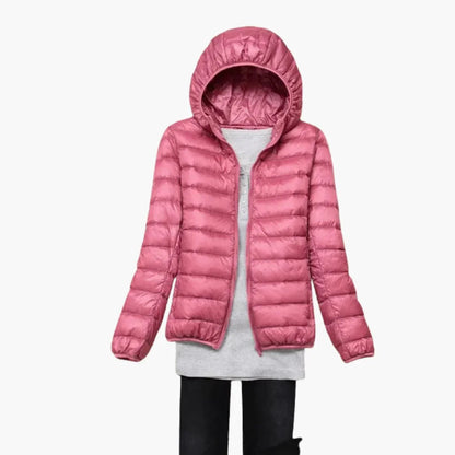 Willow | Women's Ultralight Hooded Down Jacket for Winter