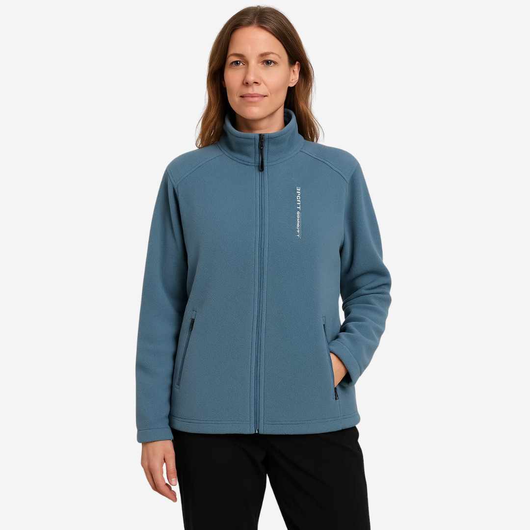 Beth | Women's Cosy Plush-Lined Outdoor Fleece Jacket for Winter