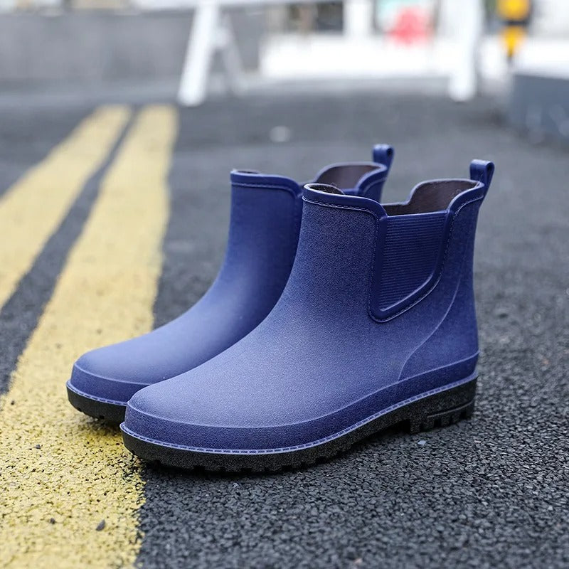 Zara | Women's Waterproof Platform Chelsea Rain Ankle Boots