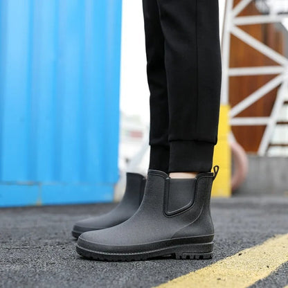 Zara | Women's Waterproof Platform Chelsea Rain Ankle Boots