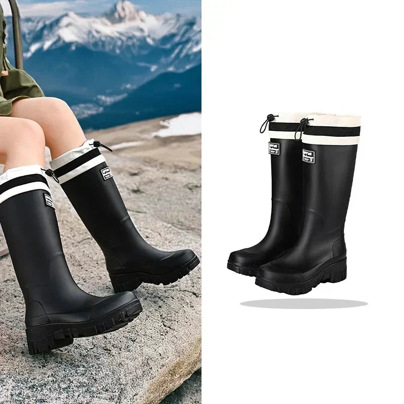 Poppy | Women's Waterproof Vintage Rain Boots