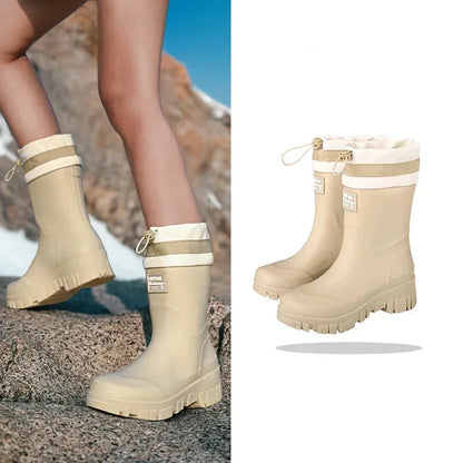 Poppy | Women's Waterproof Vintage Rain Boots