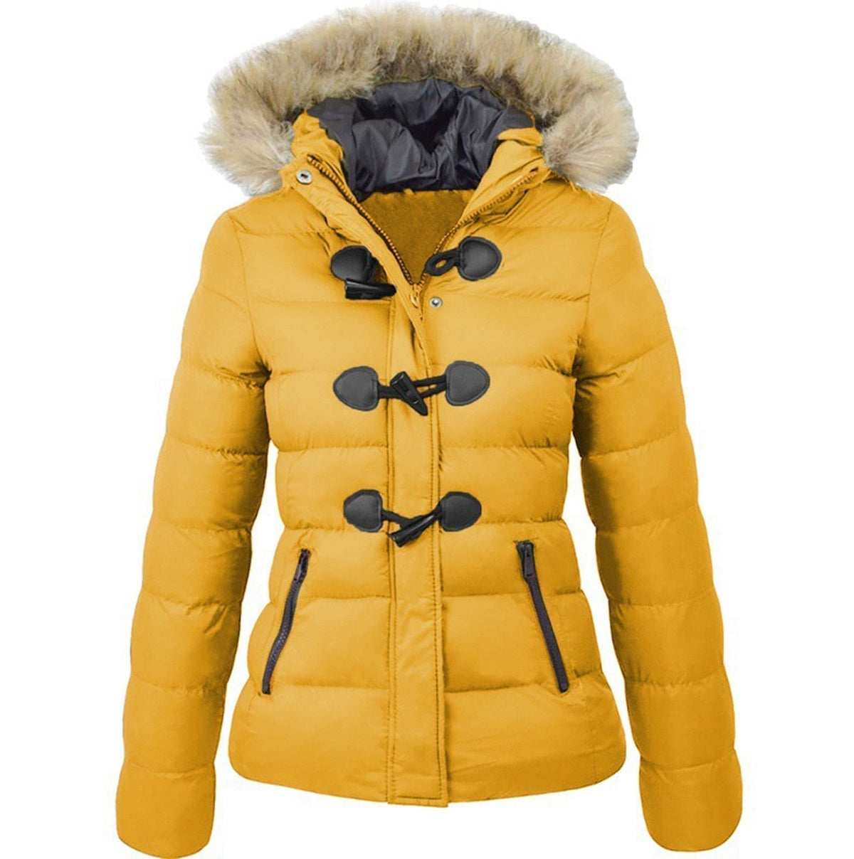 Millie | Women's Elegant Winter Jacket with Collar