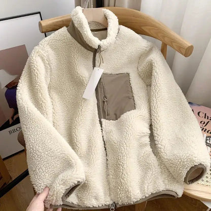 Wendy | Women's Cosy Sherpa Zip-Up Jacket for Winter