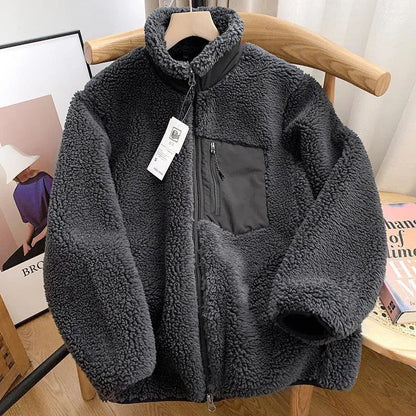 Wendy | Women's Cosy Sherpa Zip-Up Jacket for Winter