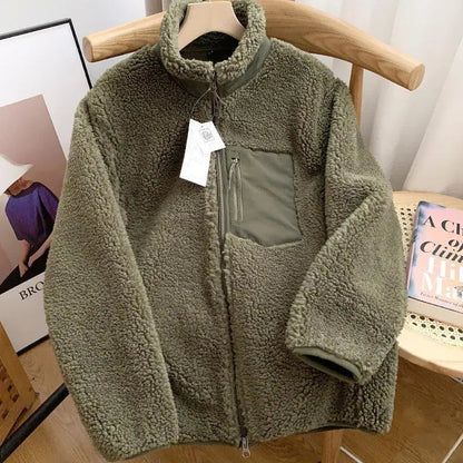 Wendy | Women's Cosy Sherpa Zip-Up Jacket for Winter