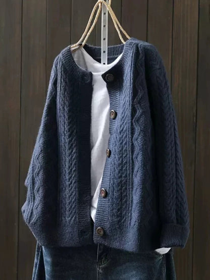 Kalinda | Women's Cozy Cable-Knit Cardigan