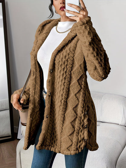 Rosewyn Women's Cozy Hooded Cardigan
