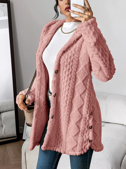 Rosewyn Women's Cozy Hooded Cardigan
