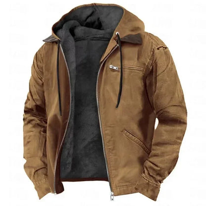 Callum | Men's Warm Fleece-Lined Jacket for Winter