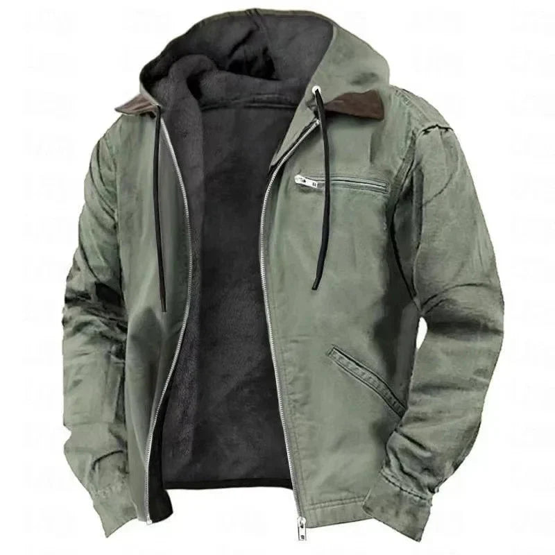Callum | Men's Warm Fleece-Lined Jacket for Winter