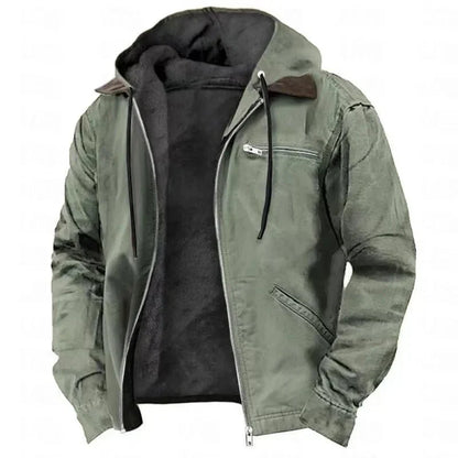 Callum | Men's Warm Fleece-Lined Jacket for Winter