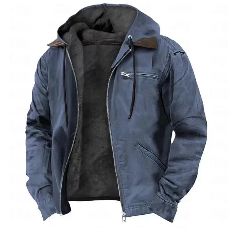 Callum | Men's Warm Fleece-Lined Jacket for Winter